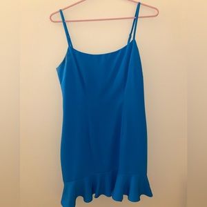 Friends and Lovers blue Teddy dress size S